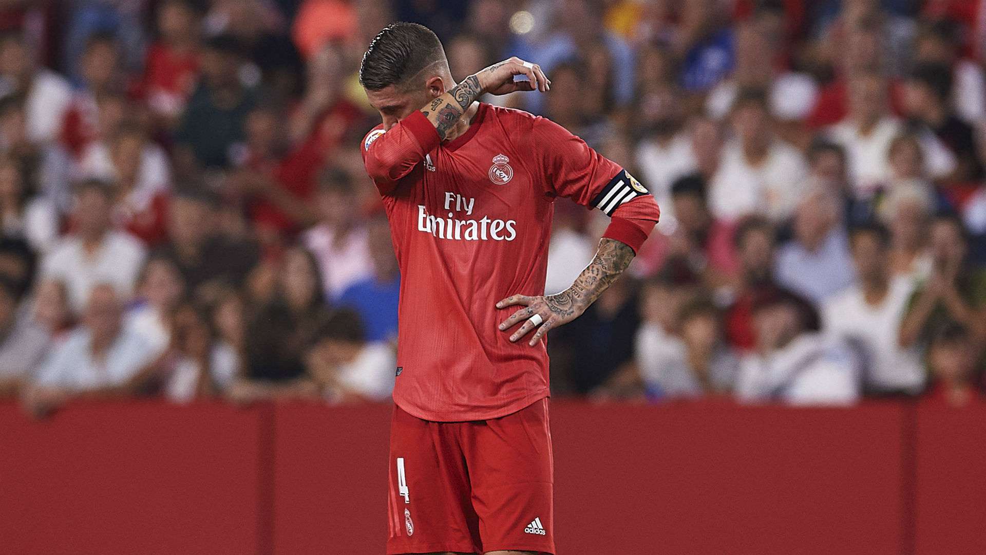 Sergio Ramos Real Madrid Sevilla La Liga 26092018