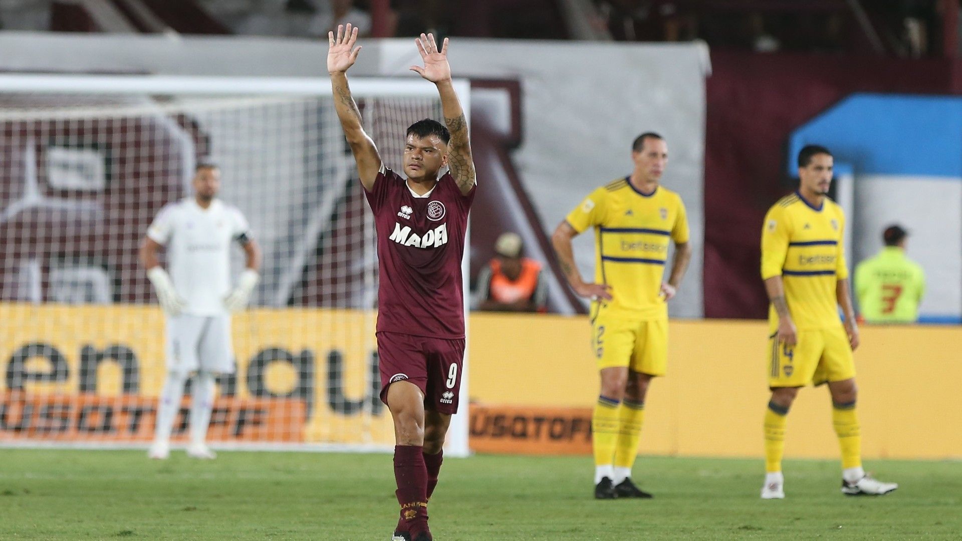 Walter Bou Lanus Boca Copa Liga Profesional 18022024