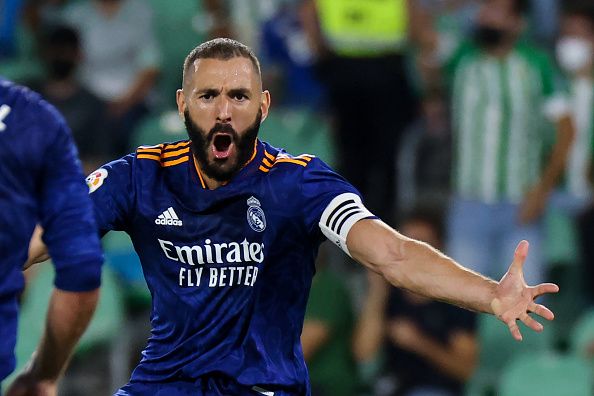 Karim Benzema; Real Madrid Vs Real Betis 2021/22