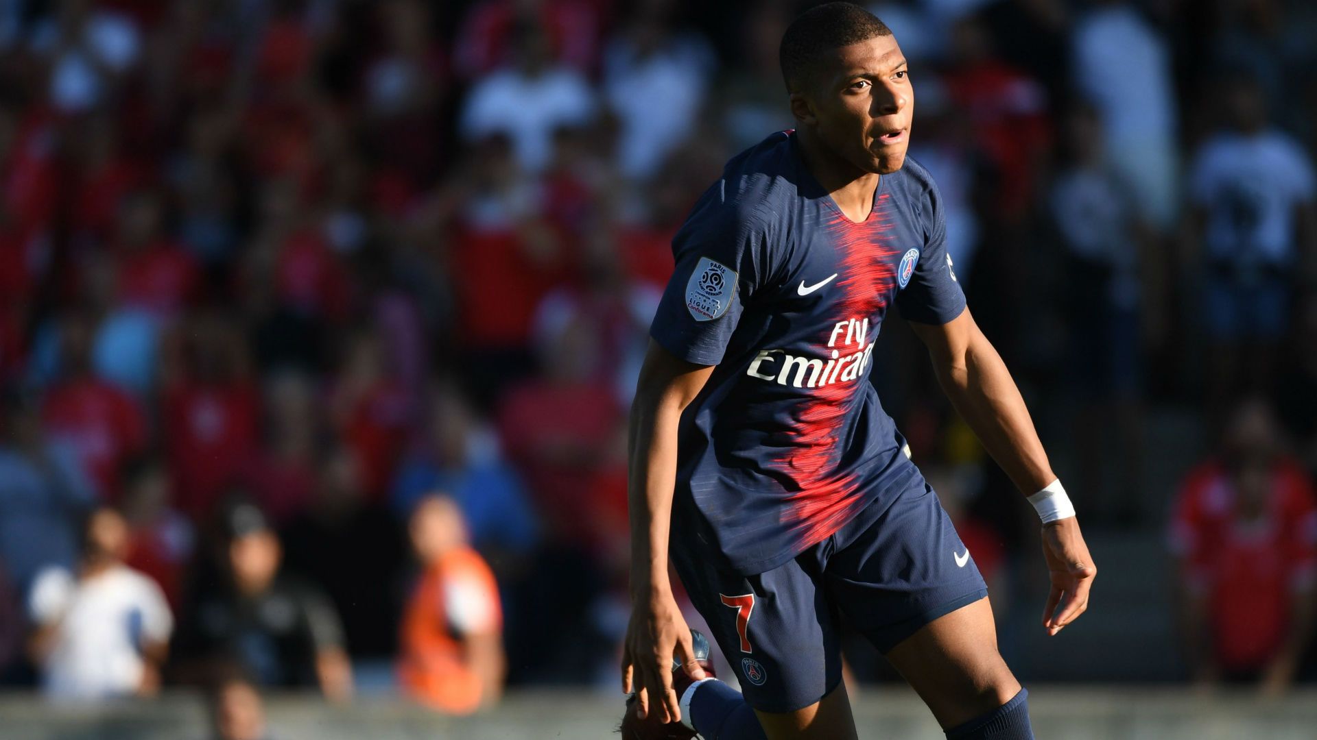 Kylian Mbappe Nimes PSG Ligue 1 01092018
