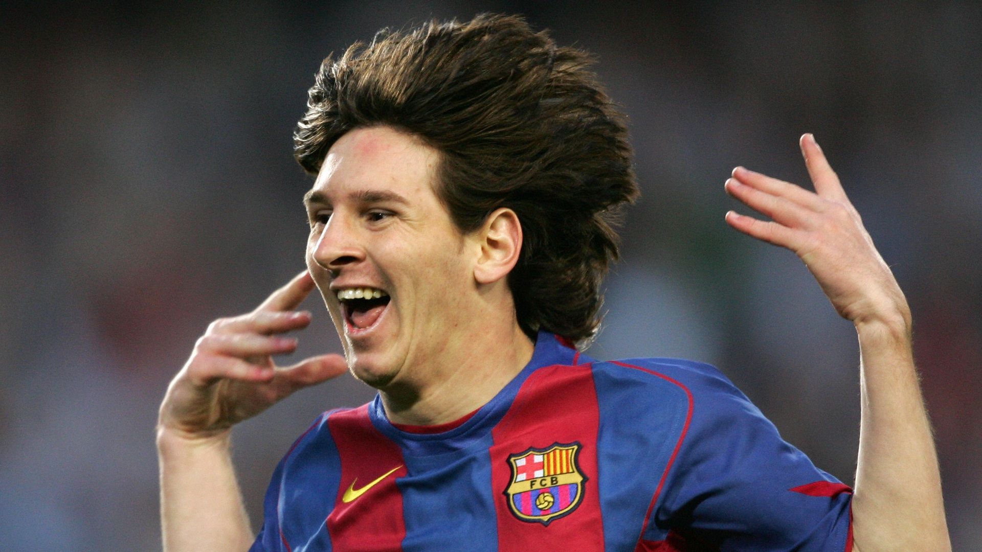 Young Lionel Messi Barcelona