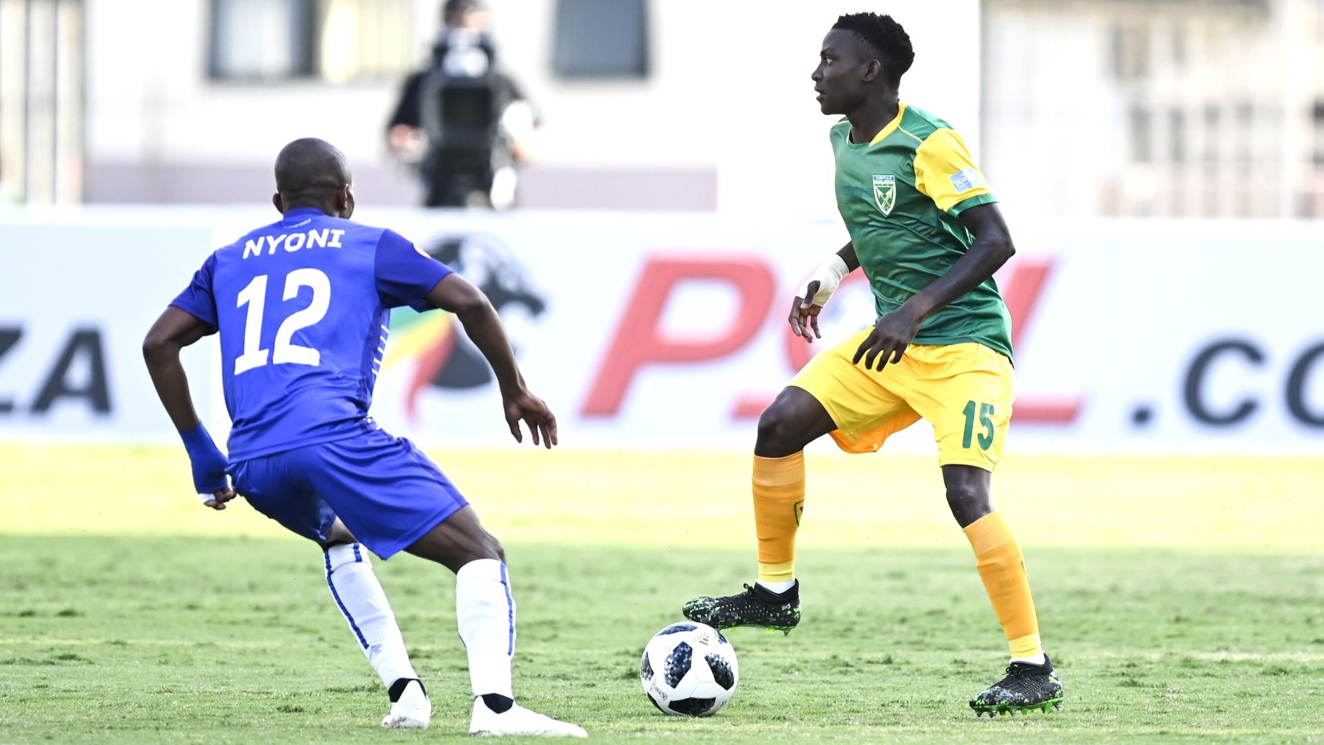 Gabriel Nyoni and Ntasko Makhubela, Maritzburg United vs Golden Arrows 