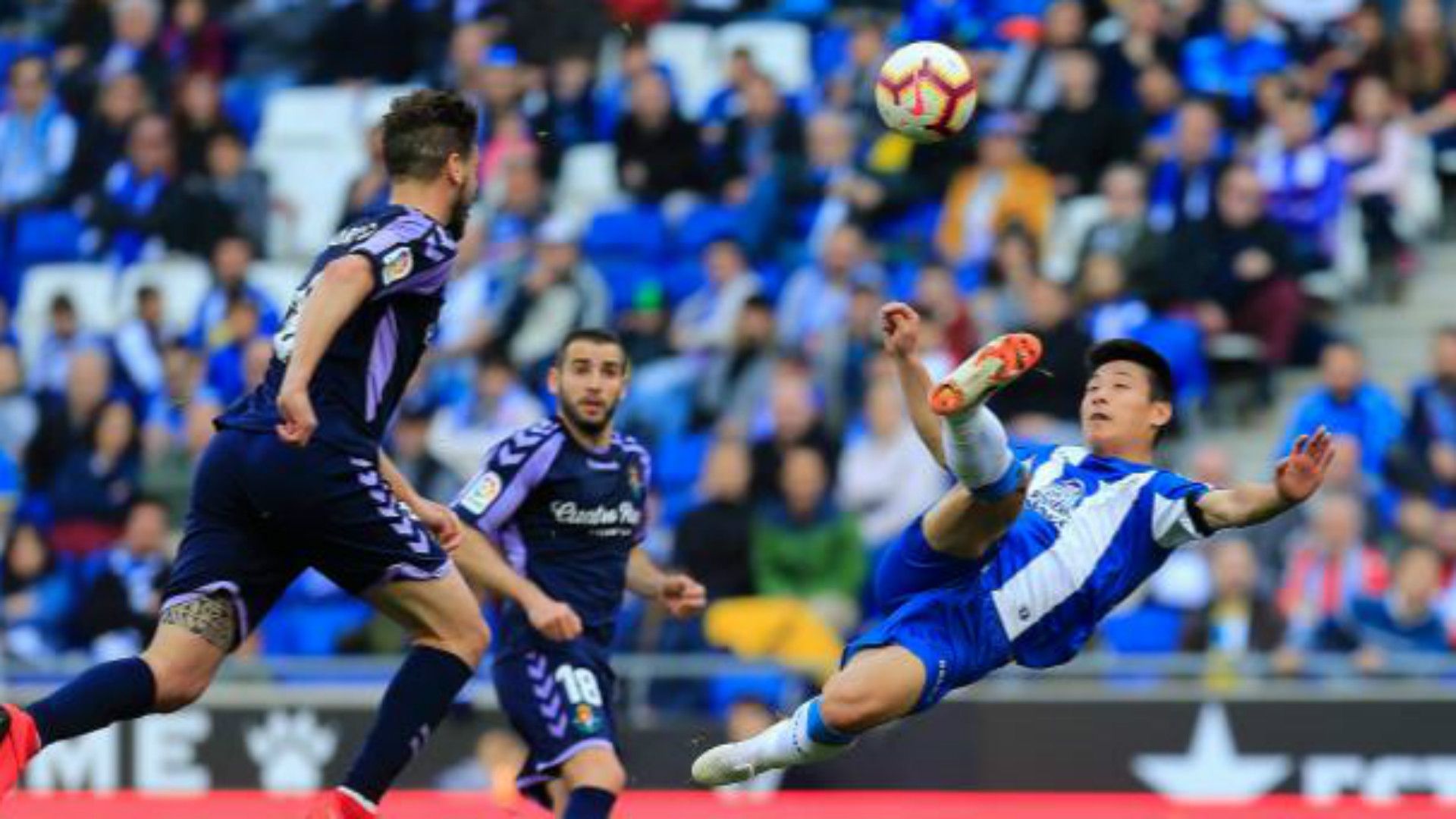Wu Lei Espanyol Valladolid LaLiga