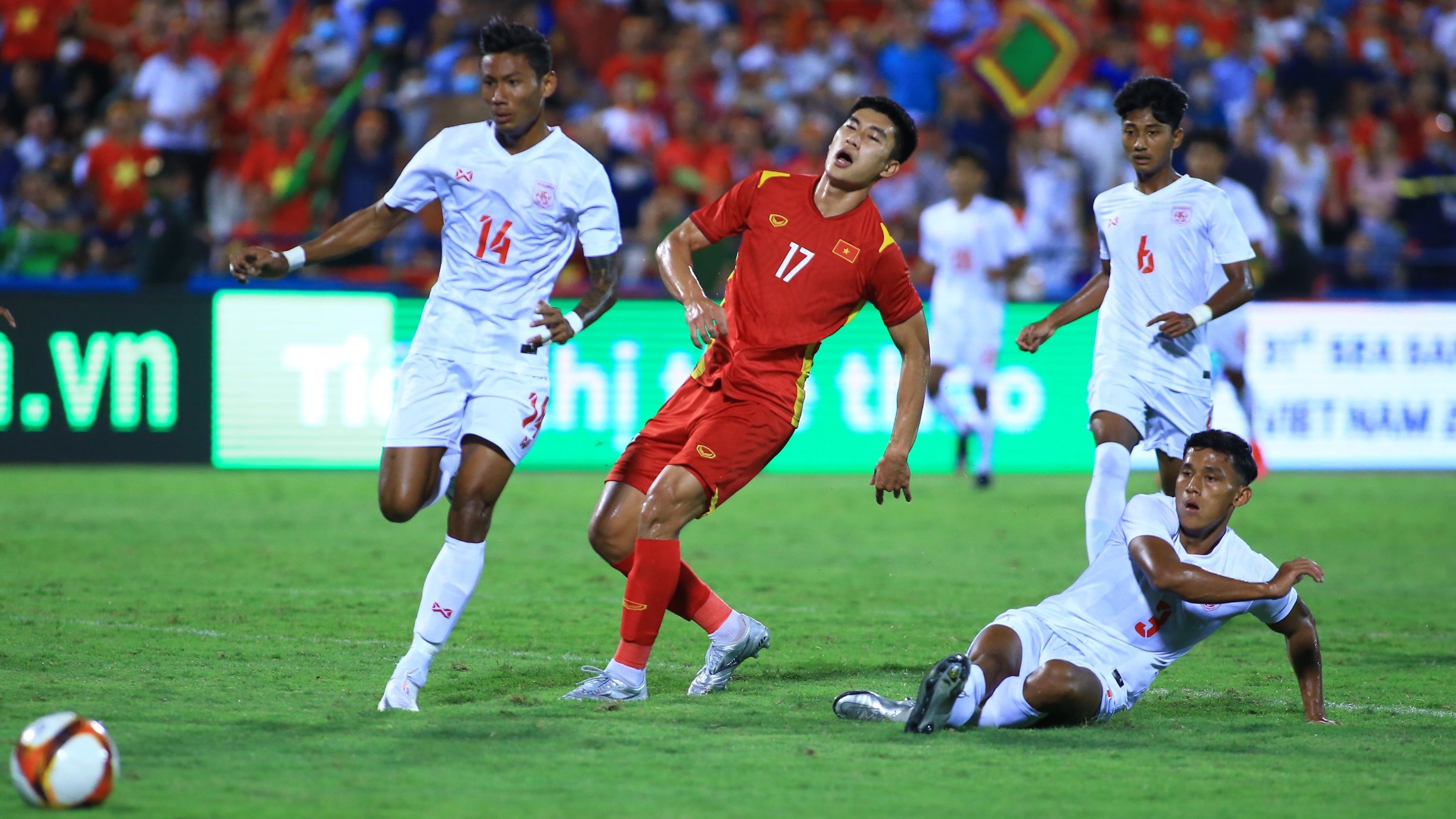 Nham Manh Dung U23 Vietnam U23 Myanmar SEA Games 31 2022