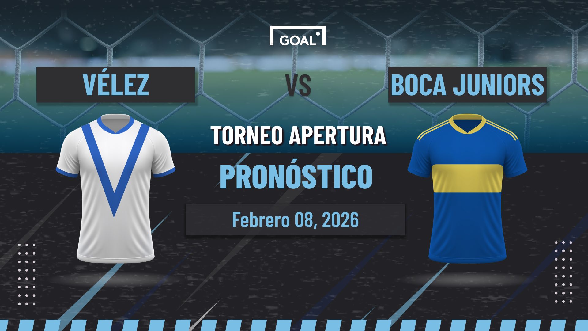 Vélez Sarsfield vs Boca Jrs: Pronóstico y Apuestas Torneo Apertura 2026 | 08/02/2026