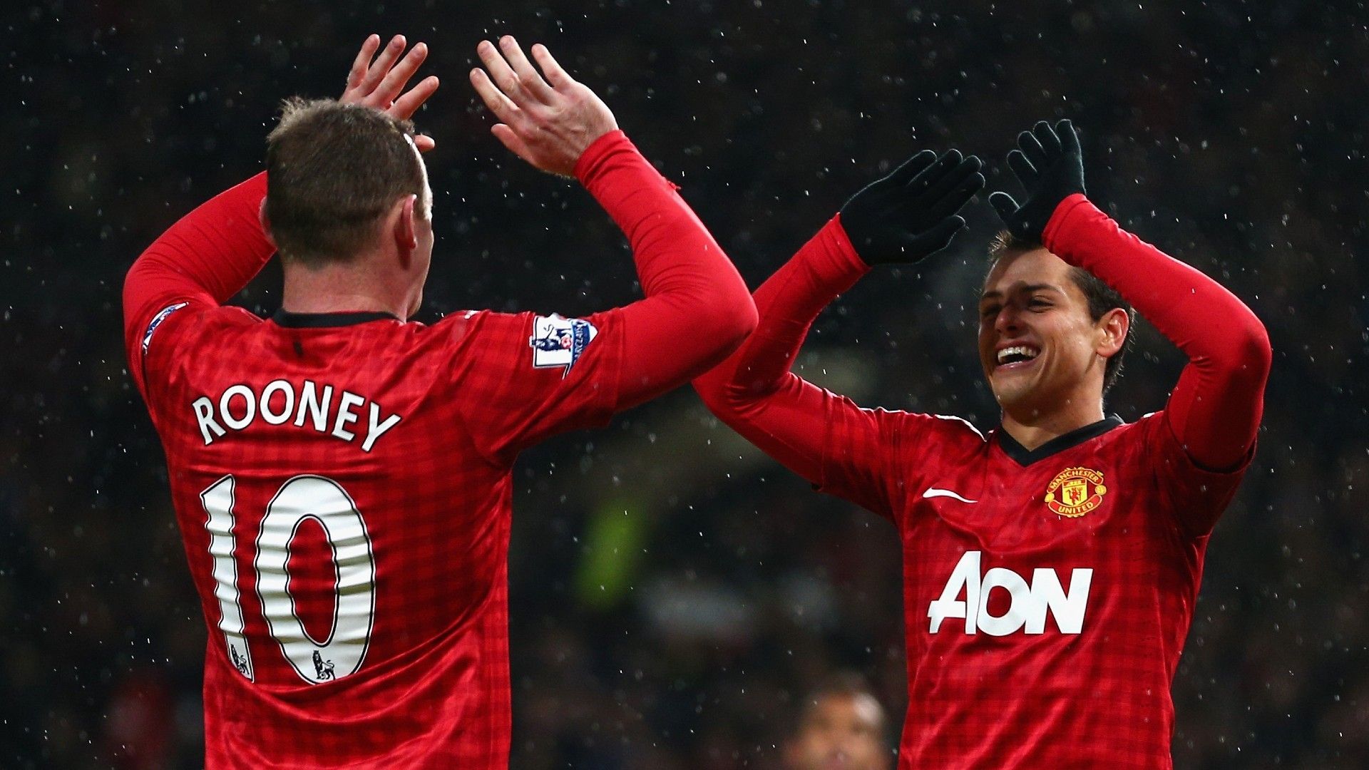Rooney Manchester United Chicharito Hernandez