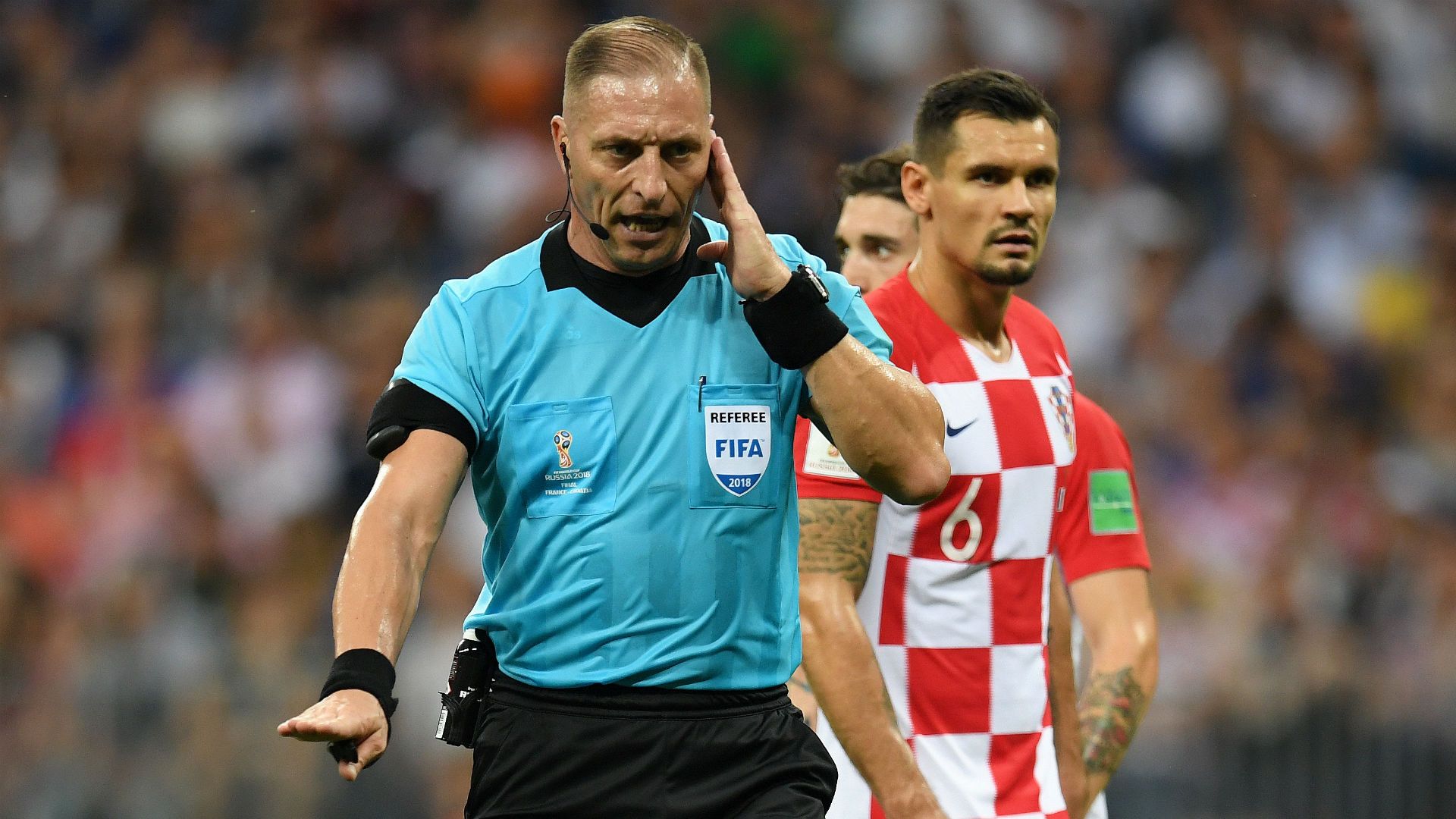 france croatia - nestor pitana - world cup final - 15072018