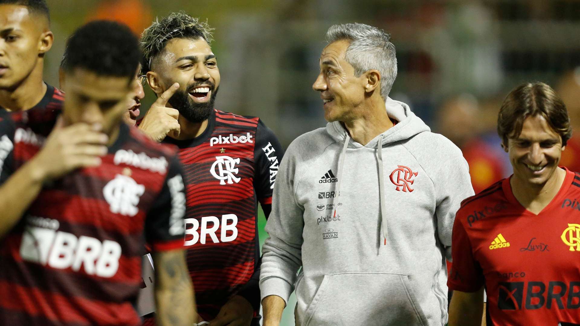 Gabigol e Paulo Sousa, Flamengo x Altos-PI, Copa do Brasil, 11052022