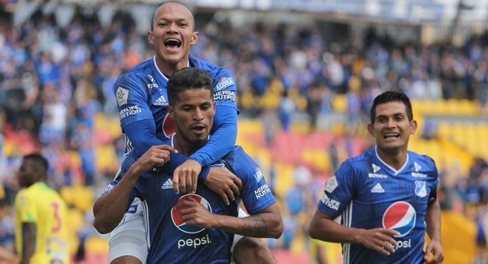 Millonarios gol Liga Águila 2019-I