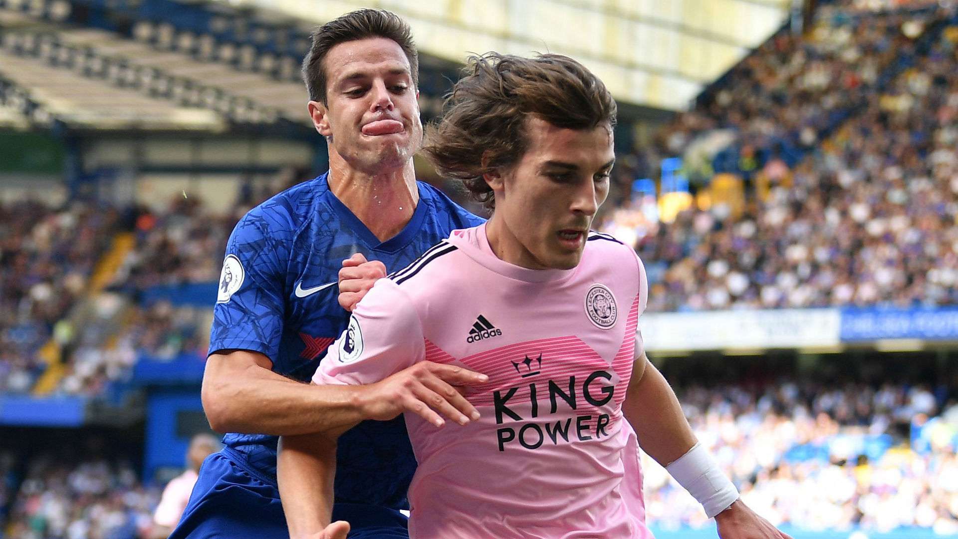 Caglar Soyuncu Leicester city v Chelsea 08182019