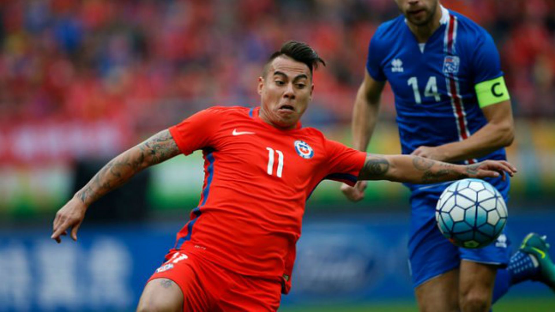 Eduardo Vargas Islandia Chile