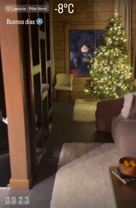 Cristiano Ronaldo Georgina North Pole 2024