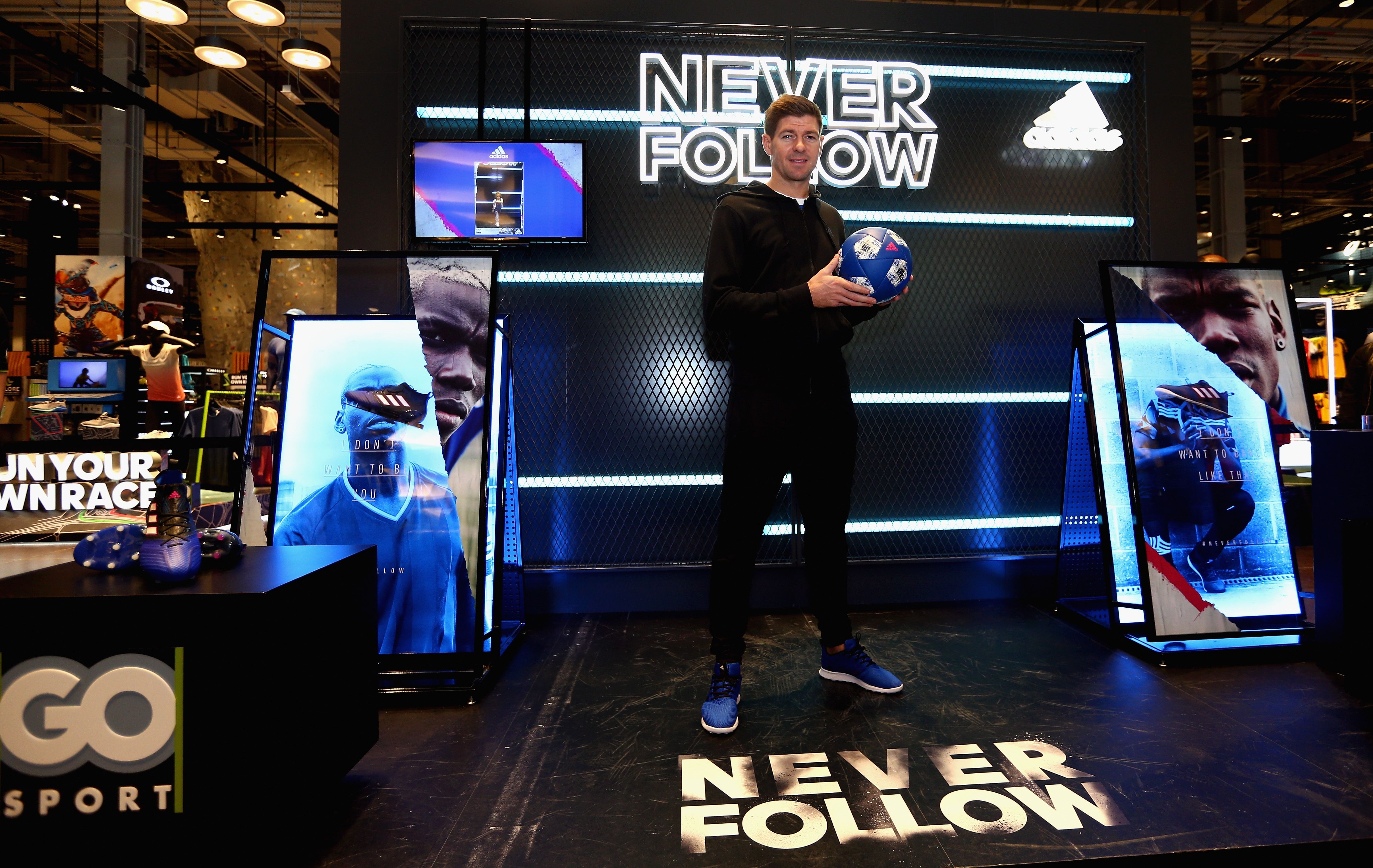 Steven Gerrard, Adidas