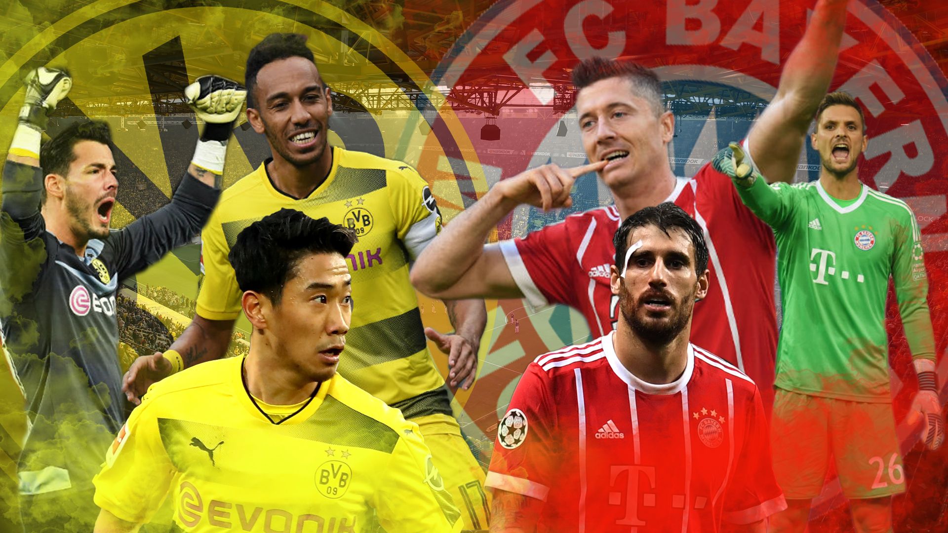 GFX Borussia Dortmund Bayern München