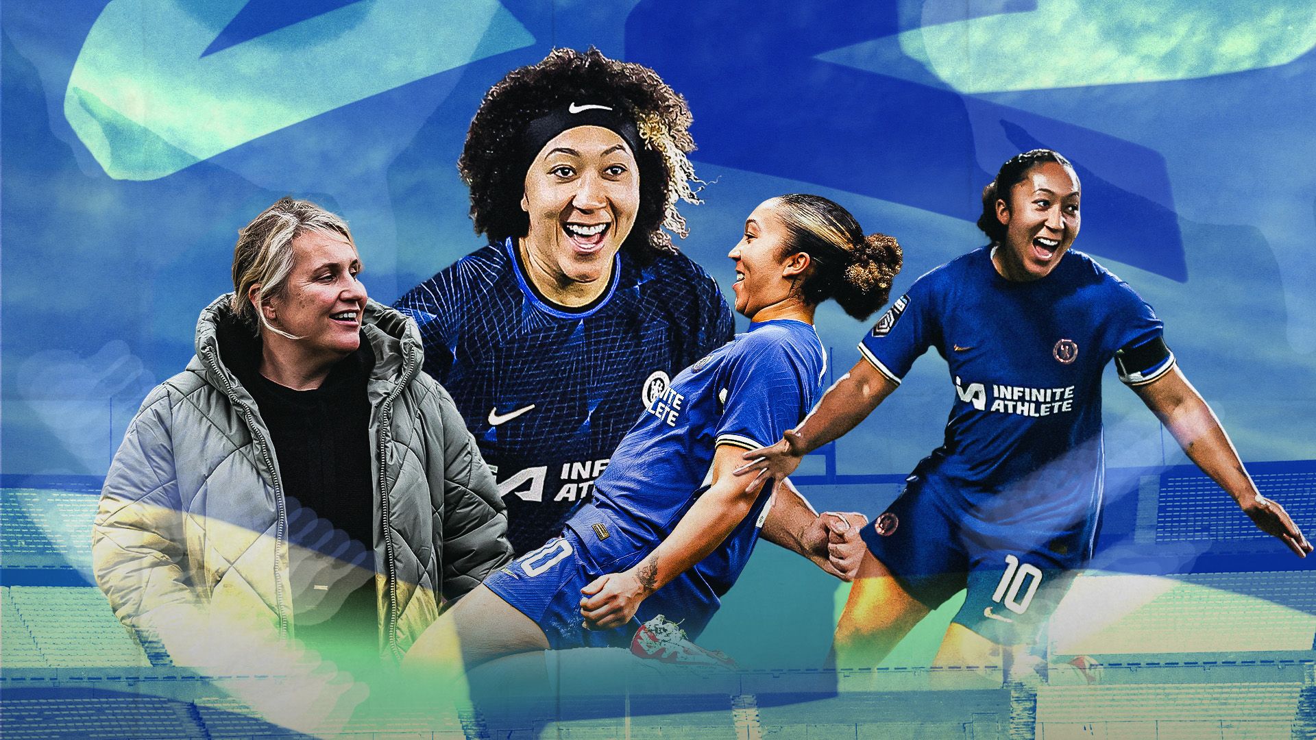 Lauren James Chelsea quadruple GFX