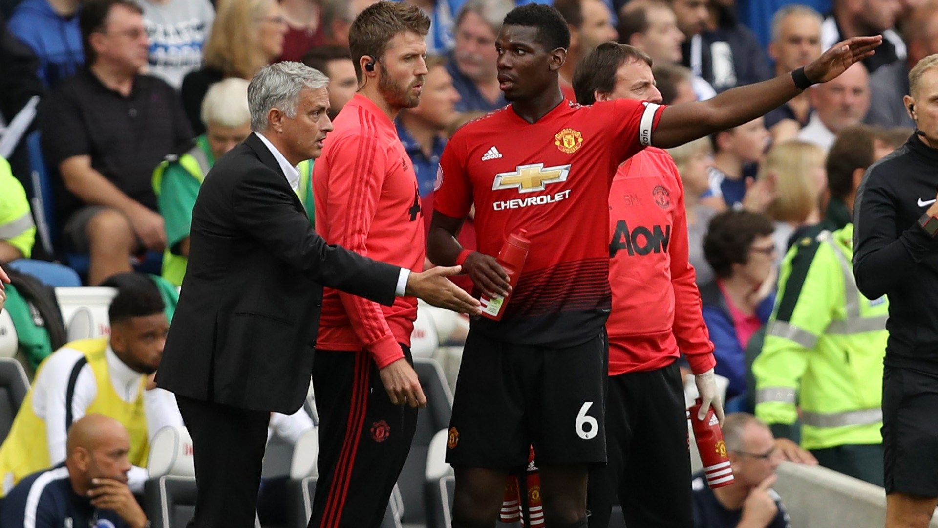 Paul Pogba Jose Mourinho Manchester United 2018-19