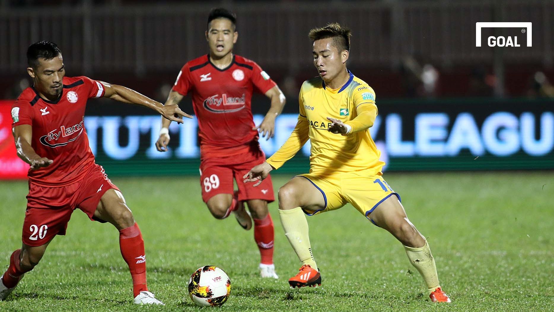 CLB TP.HCM SLNA Vòng 1 V.League 2018