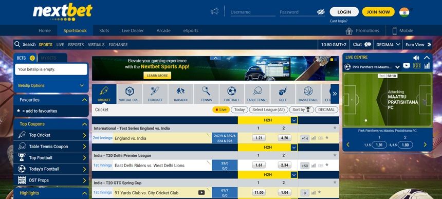 Nextbet India Review Website