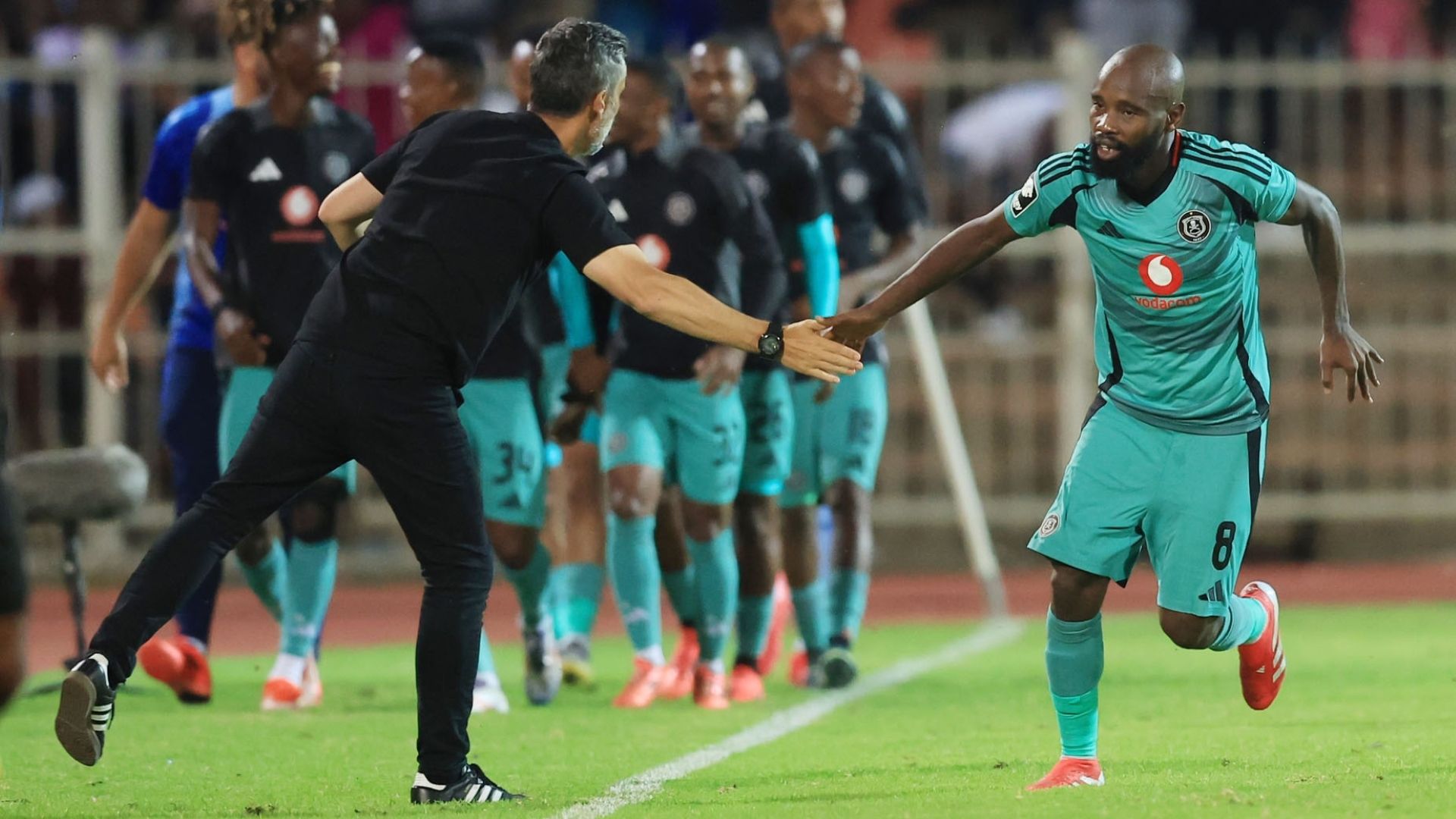 Makhehleni Makhaula and Jose Riveiro, Orlando Pirates