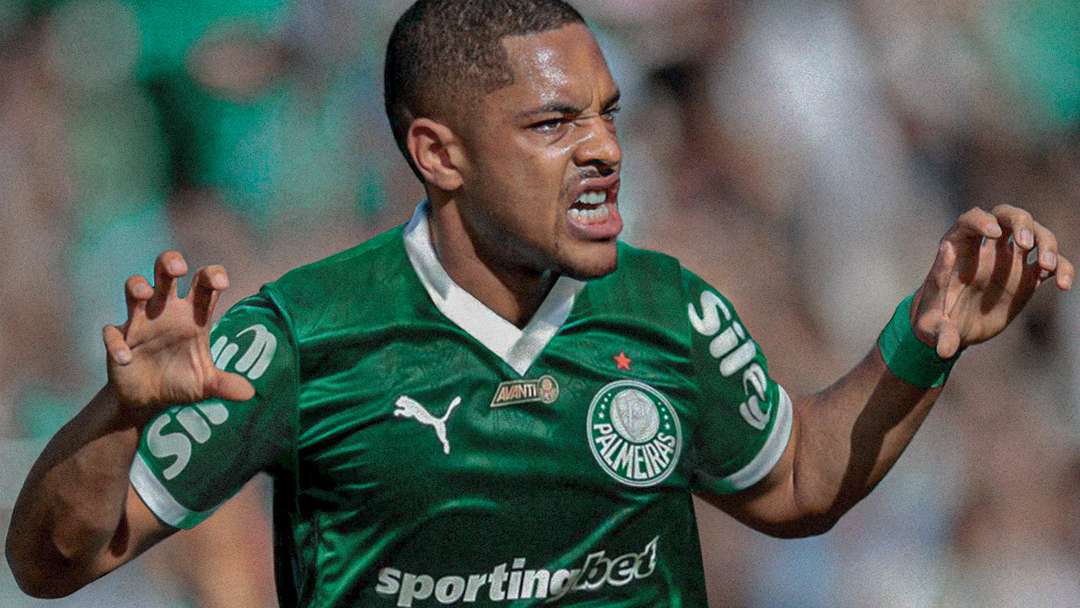 Vitor Roque anúncio Palmeiras