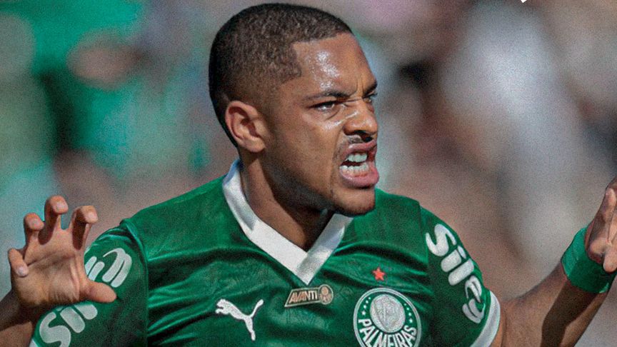 Vitor Roque anúncio Palmeiras