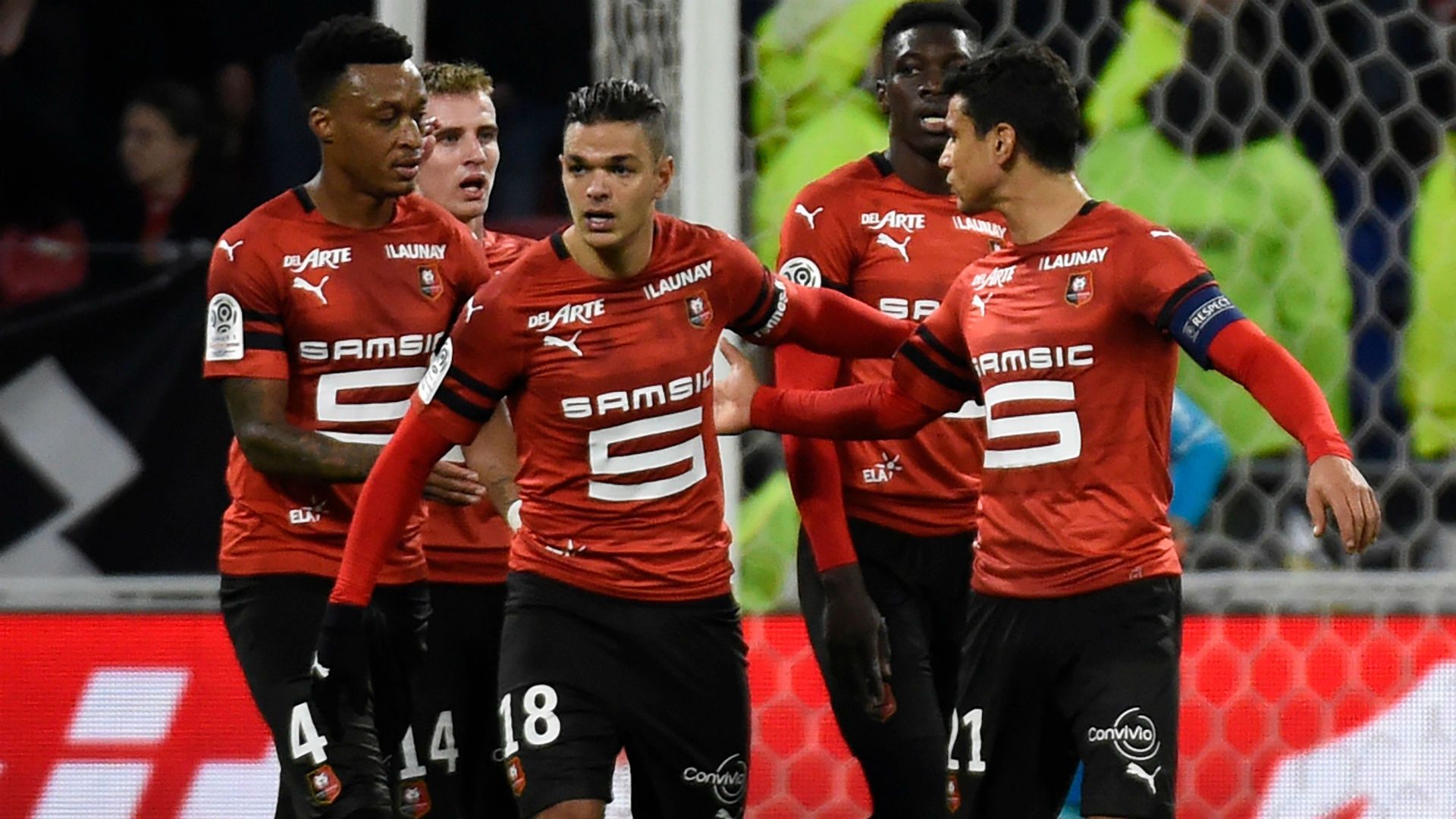 Hatem Ben Arfa Rennes Lyon Ligue 1