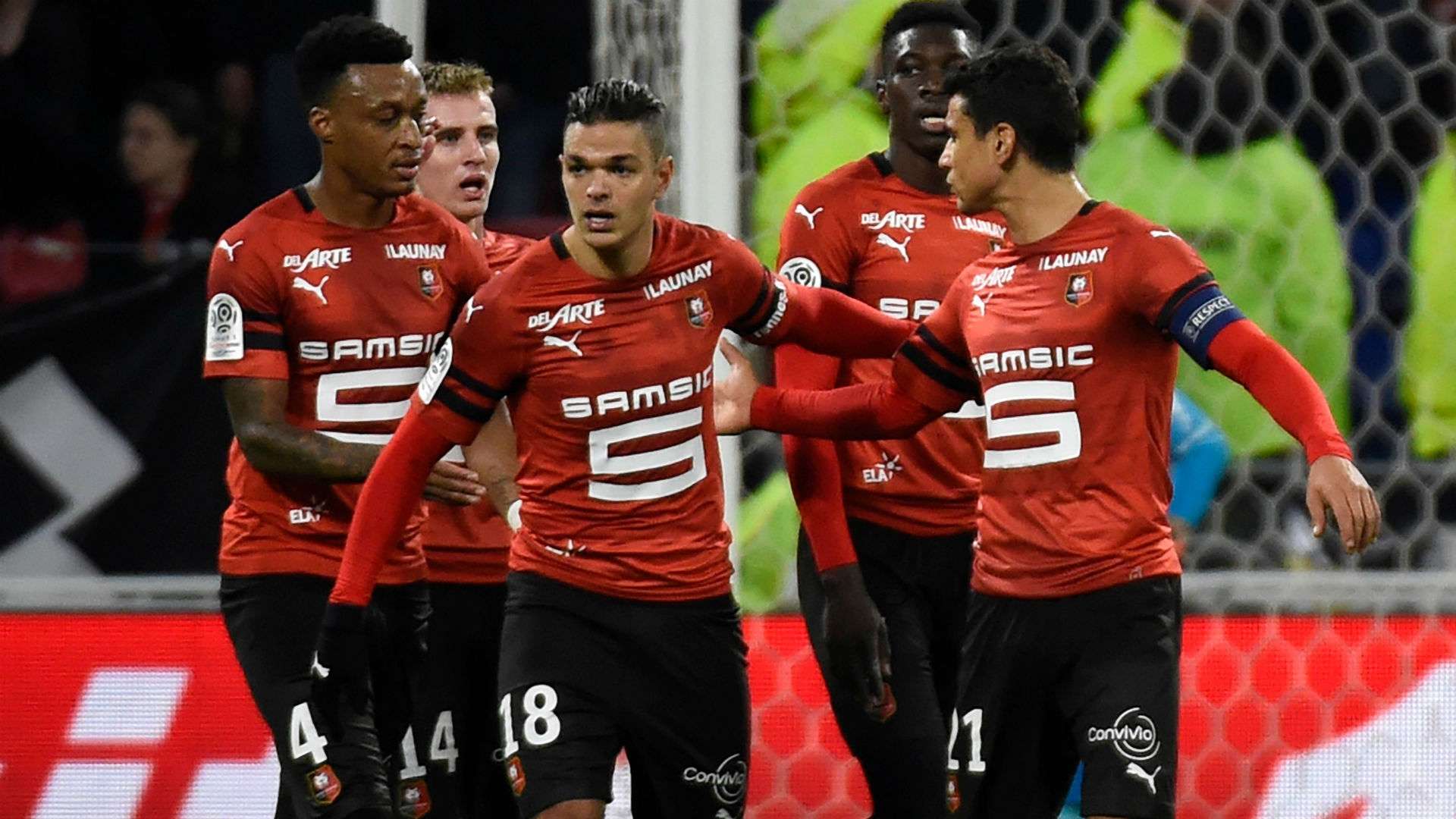 Hatem Ben Arfa Rennes Lyon Ligue 1