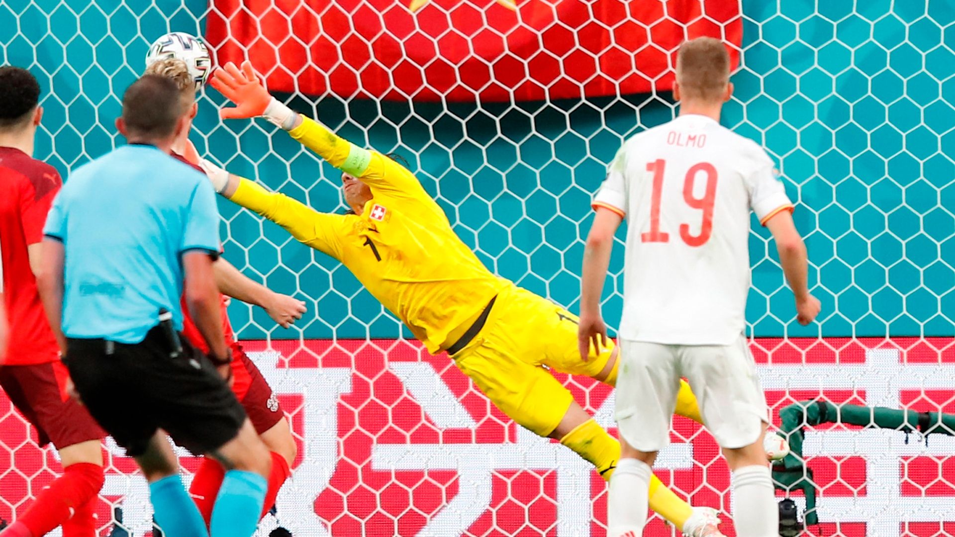 Schwei Spanien LIVE EM 2021 Yann Sommer