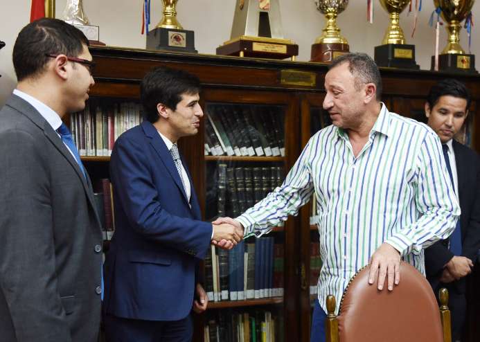 محمود الخطيب - وفد فيفا وكاف