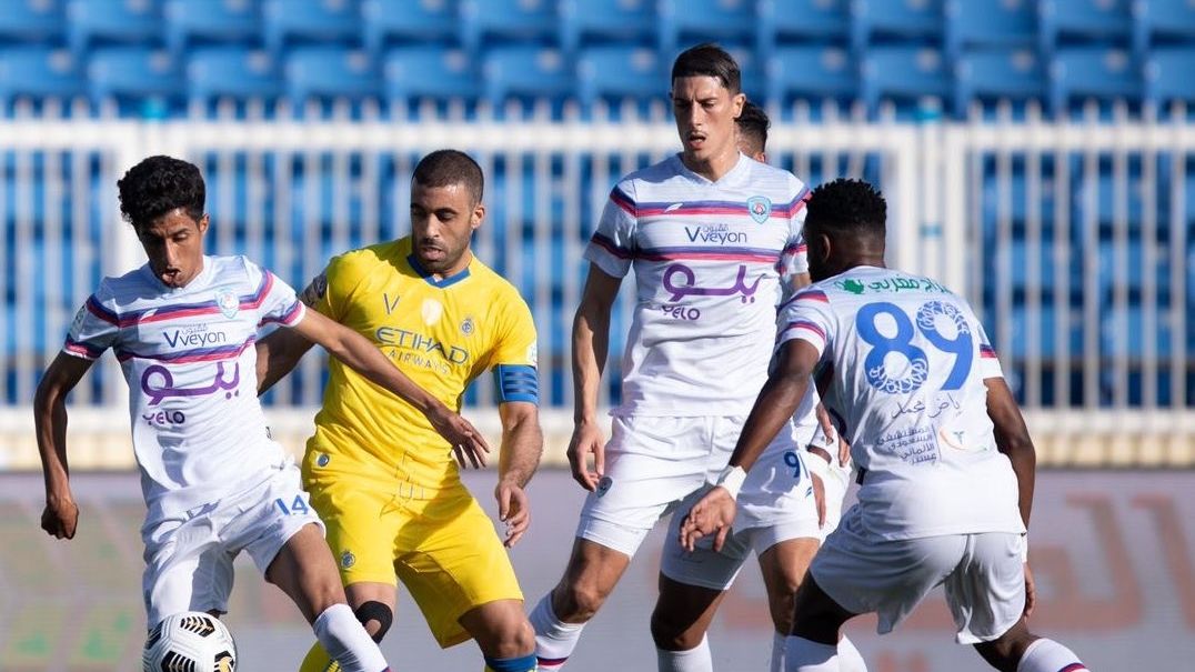 النصر - أبها - عبد الرزاق حمد الله