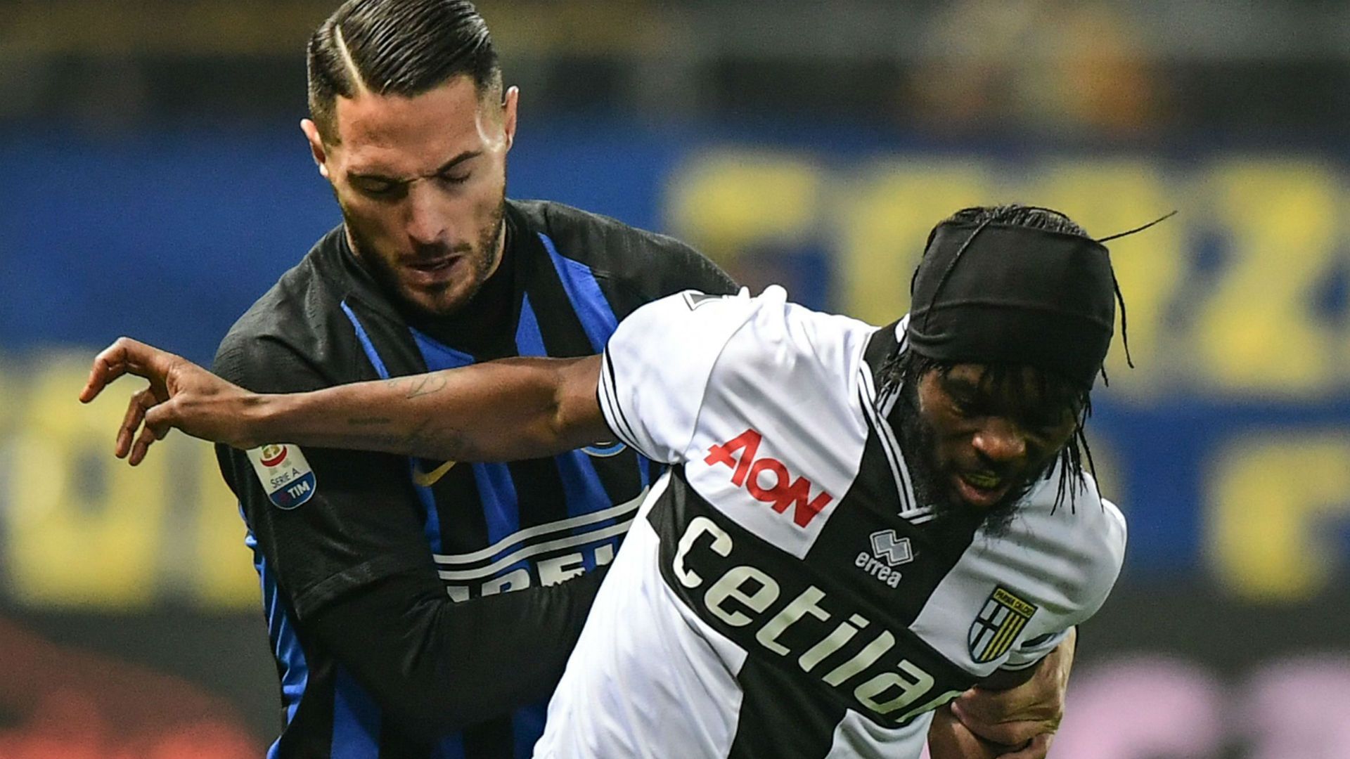 D'Ambrosio Gervinho Parma Inter Serie A