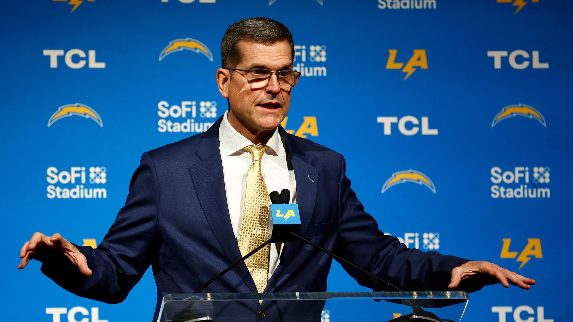 Jim Harbaugh Los Angeles Chargers