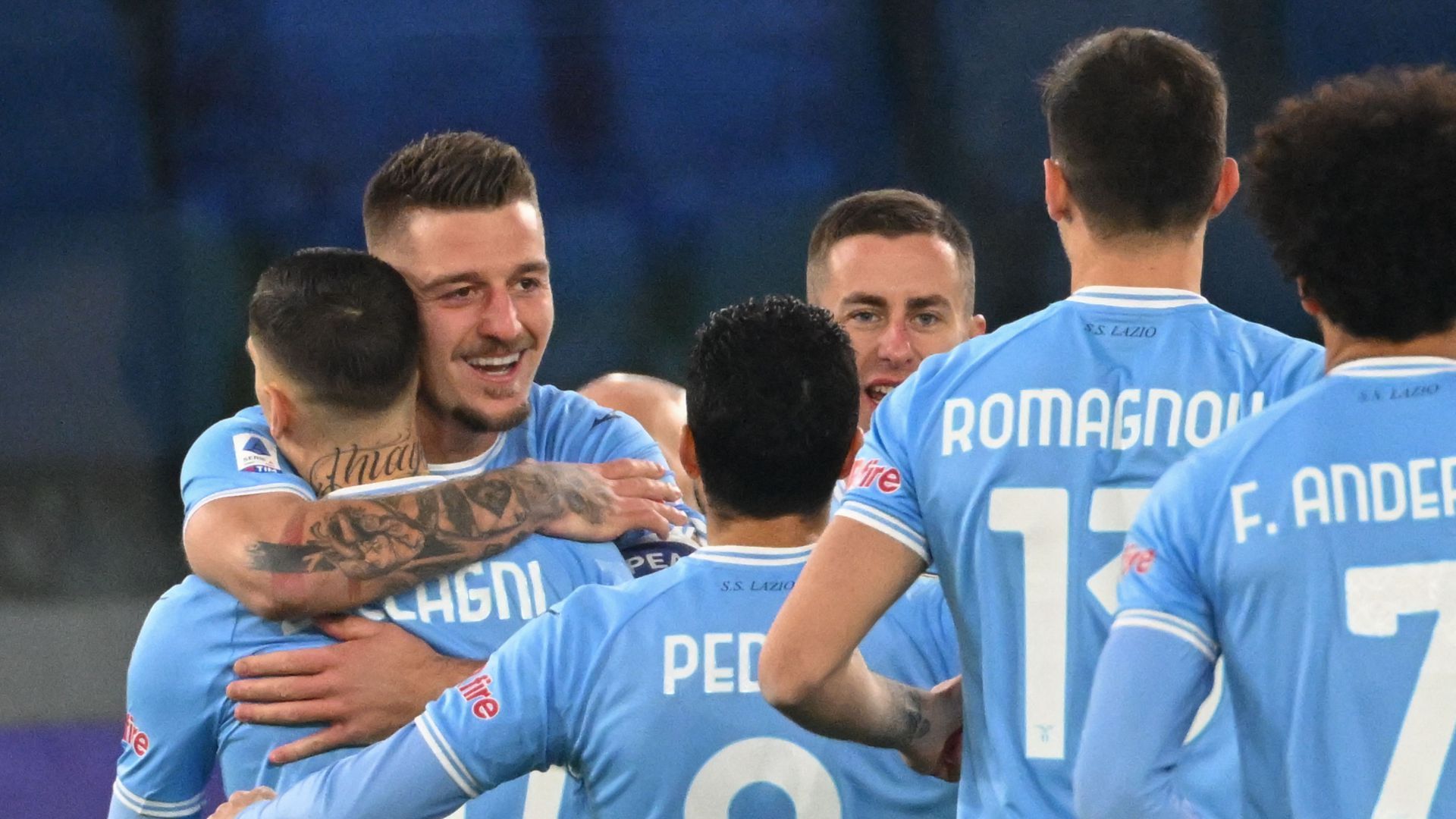 Sergej Milinkovic-Savic Lazio Milan Serie A