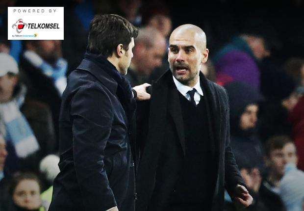 Pep Guardiola Mauricio Pochettino - Telkomsel