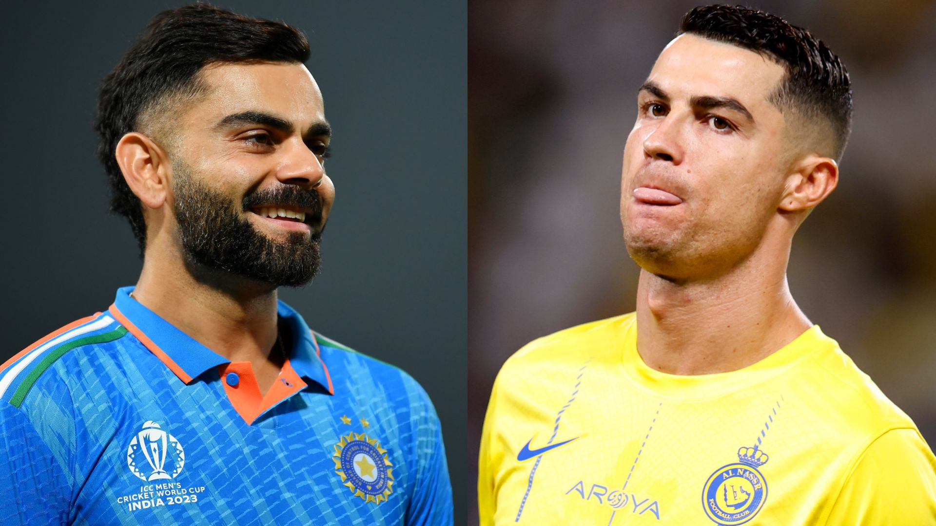 Virat Kohli Cristiano Ronaldo