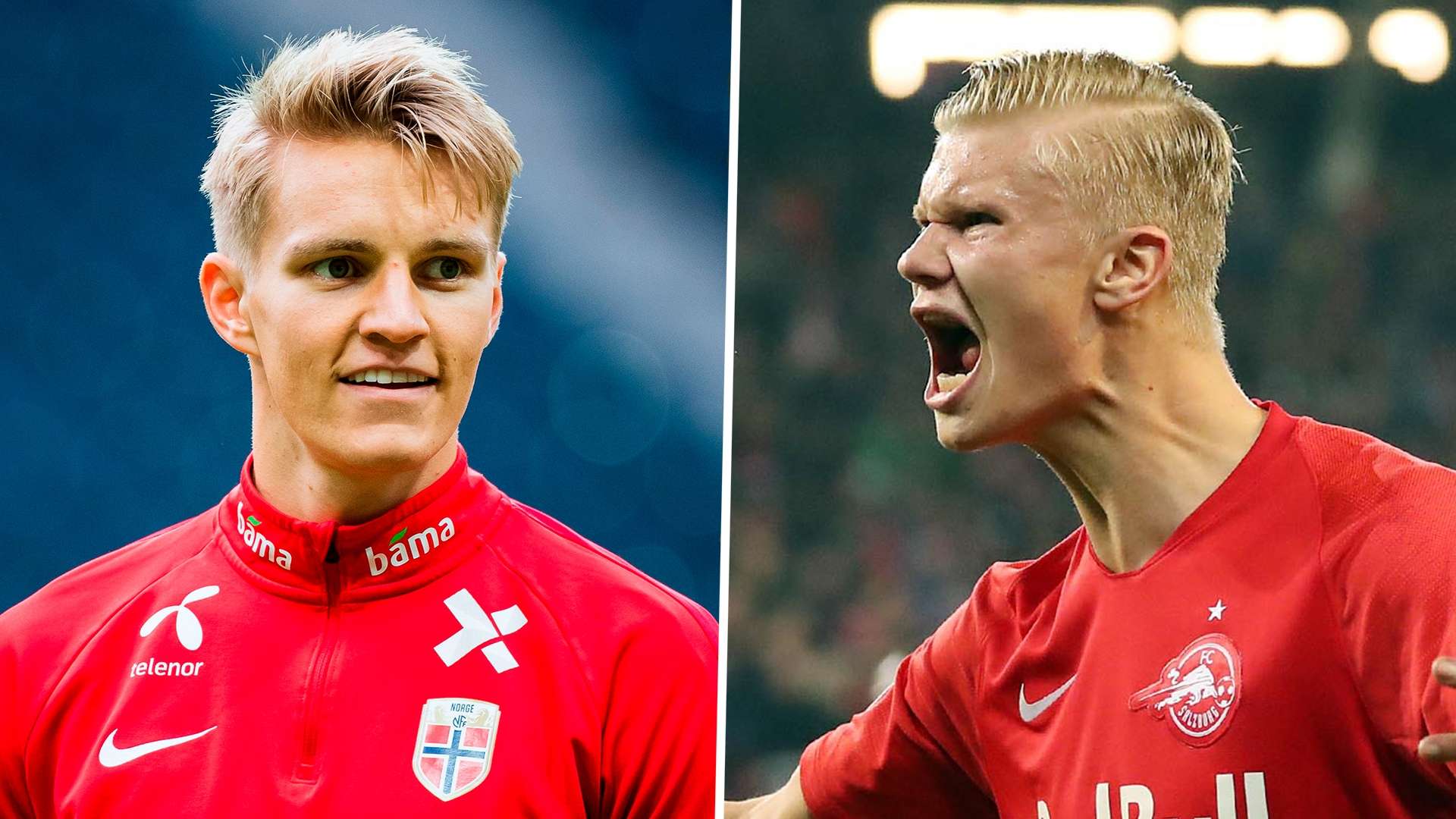 Martin Odegaard, Erling Haaland