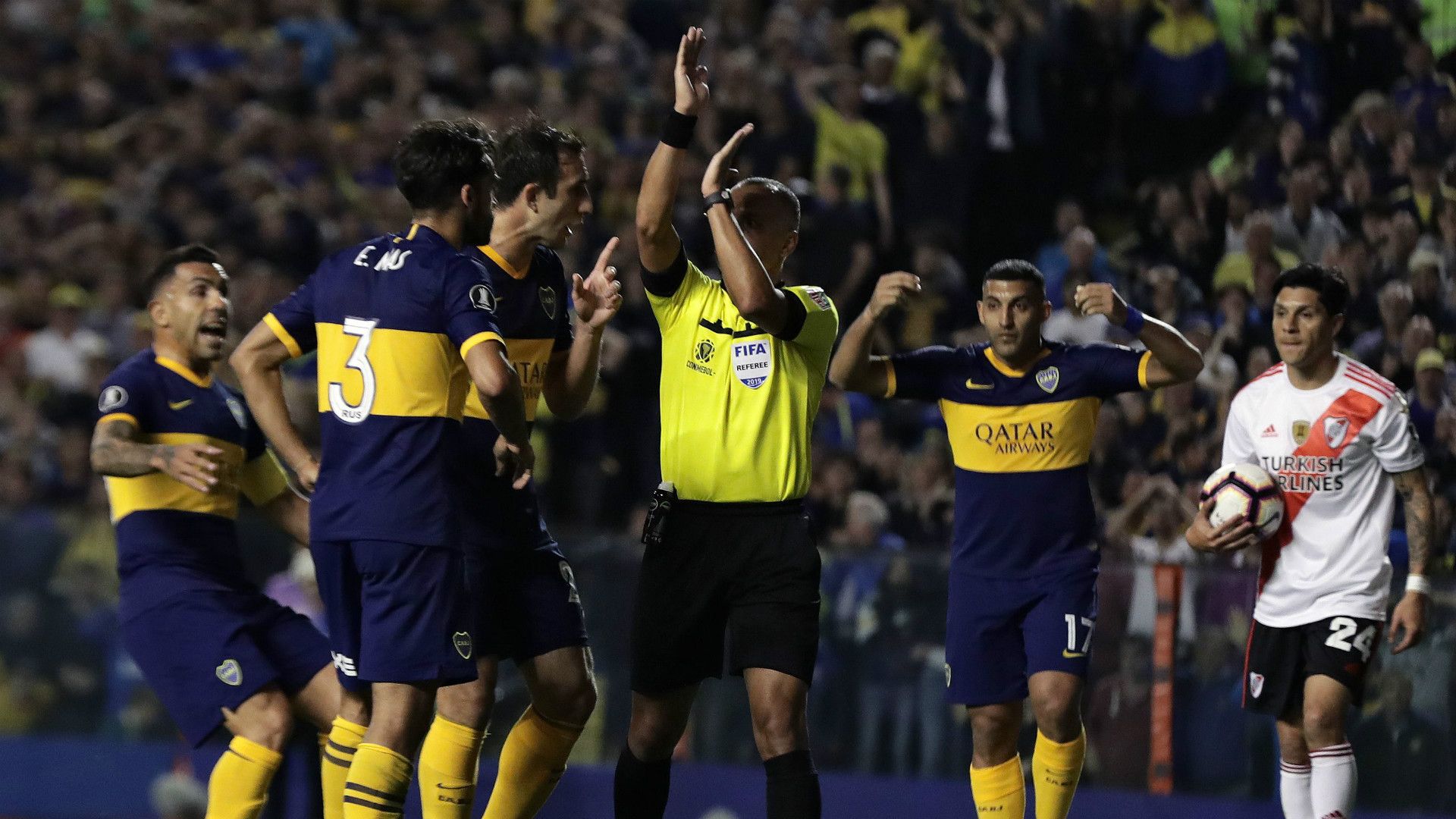 Wilton Sampaio Boca River Copa Libertadores 22102019