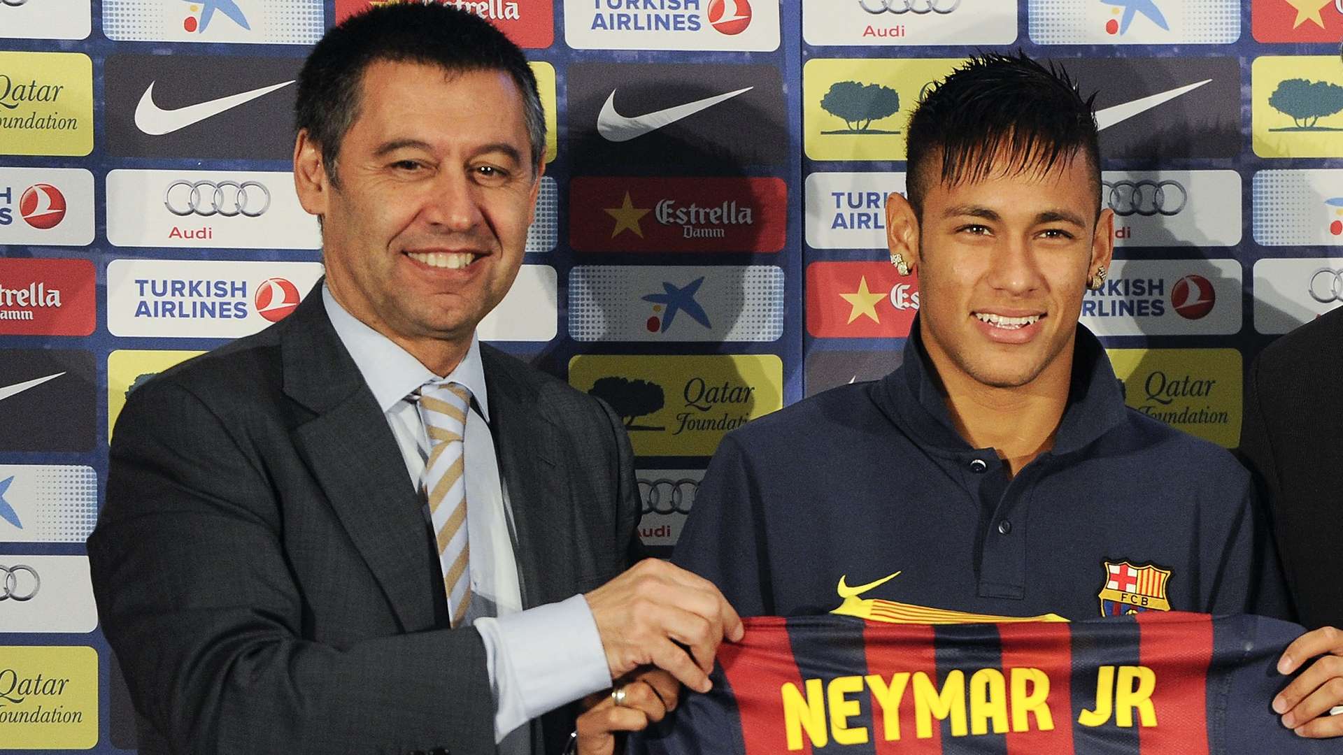 Josep Maria Bartomeu Neymar Barcelona