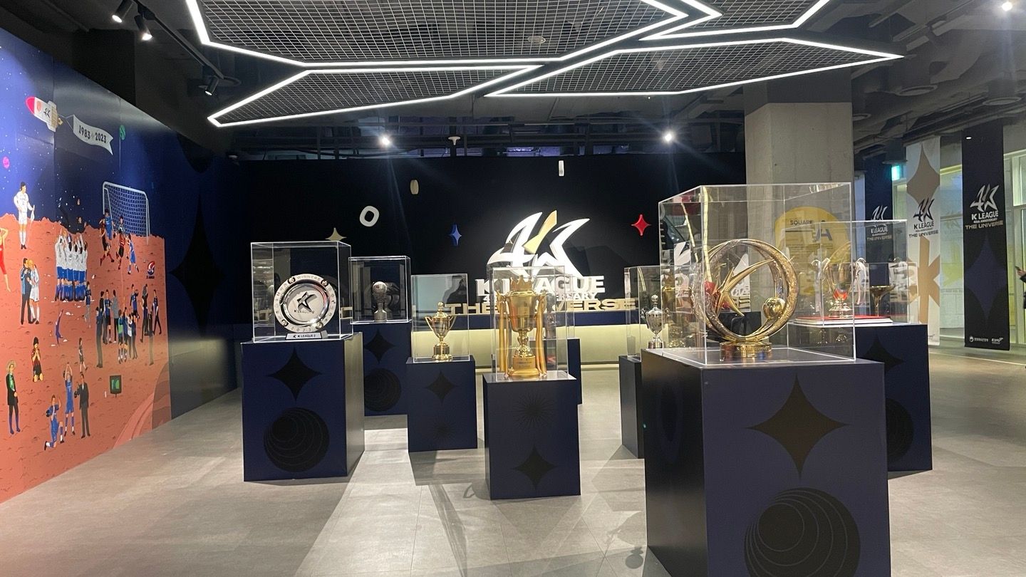K리그 40주년 전시 입구