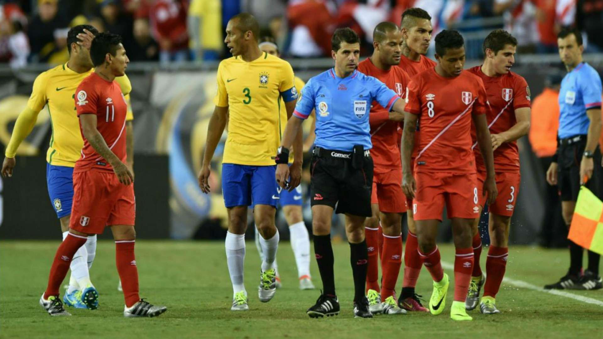 Andrés Cunha Brasil Peru Copa America Centenario 2016