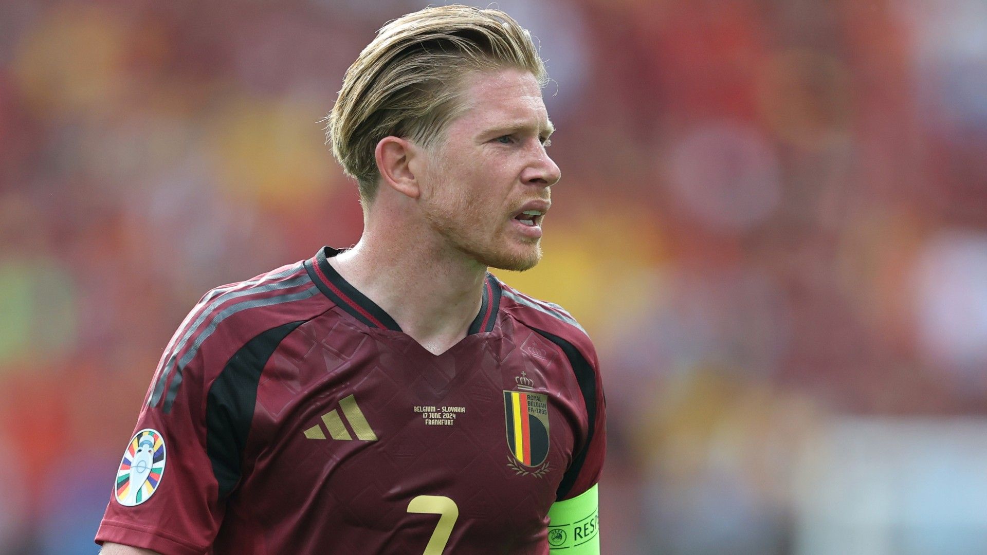 Kevin De Bruyne of Belgium 