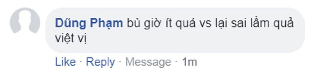 reaction trọng tài Myanmar - Việt Nam 4