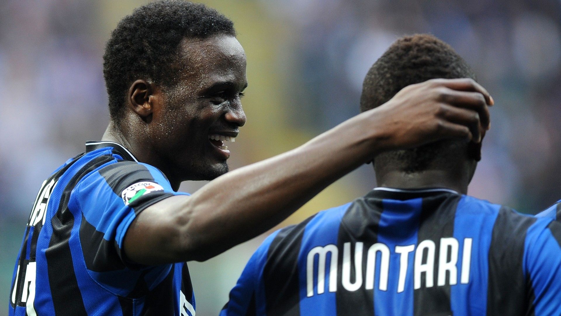 Mariga Muntari Inter 2010