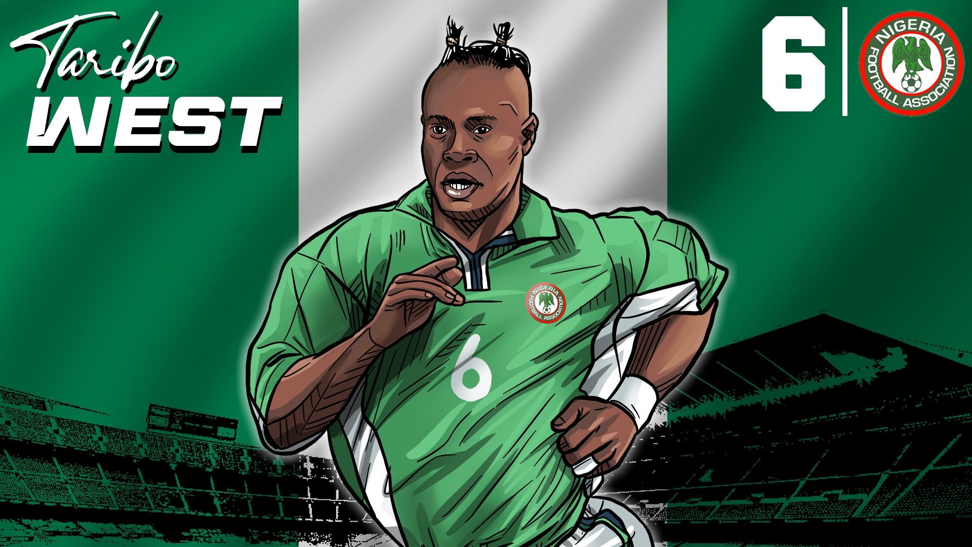 Taribo West Nigeria Cult Hero HIC 16:9