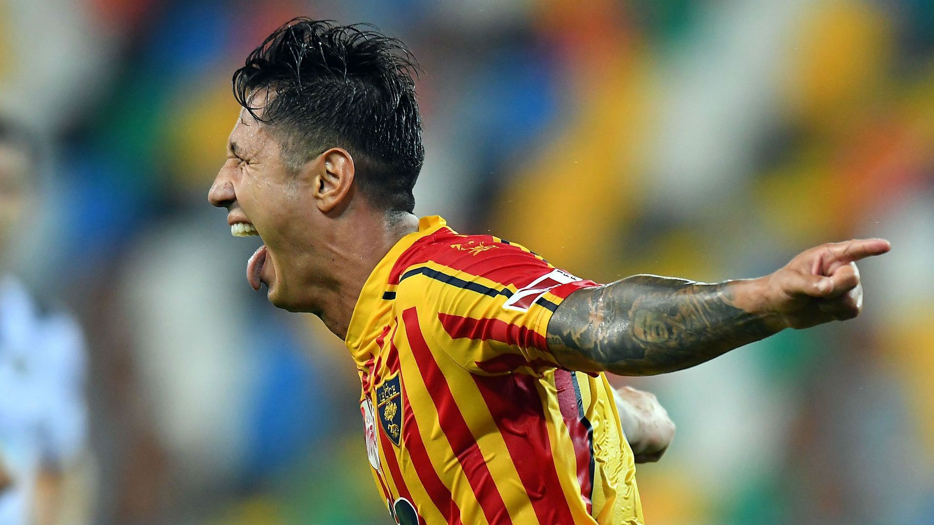 Gianluca Lapadula Udinese Lecce