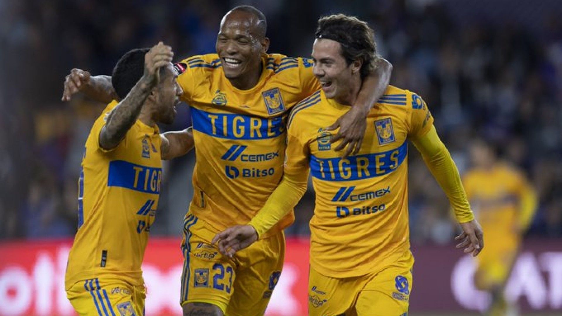 Tigres festejo Concachampions 2023