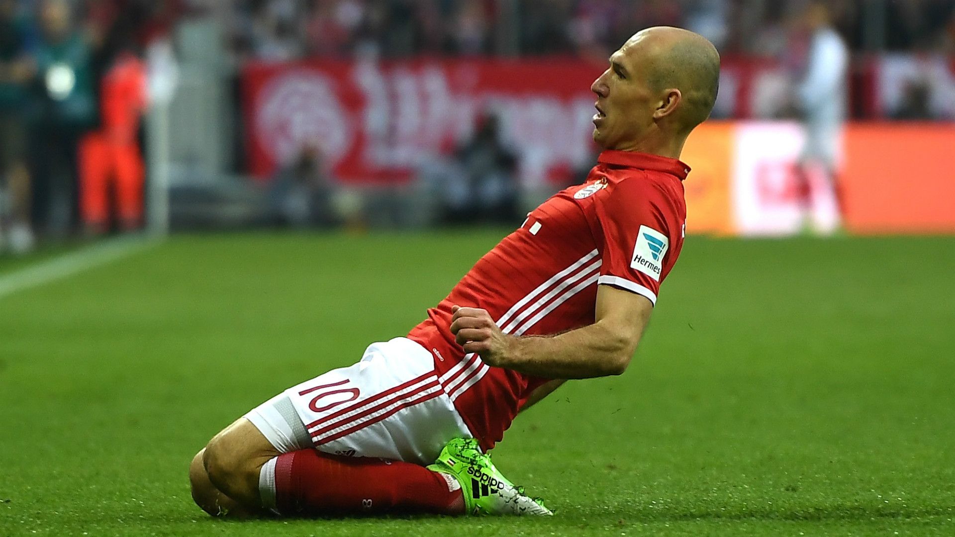 ARJEN ROBBEN BAYERN MÜNCHEN GERMAN BUNDESLIGA 08042017