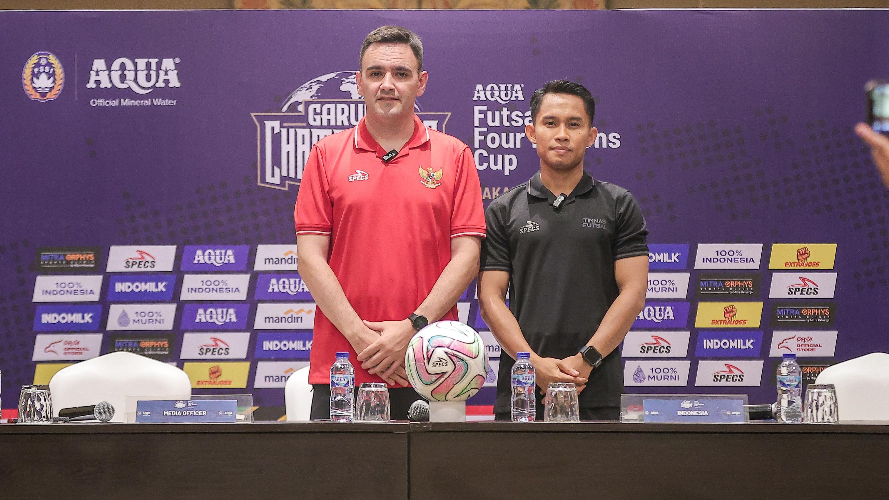 Hector Souto Mochammad Iqbal Timnas Futsal Indonesia