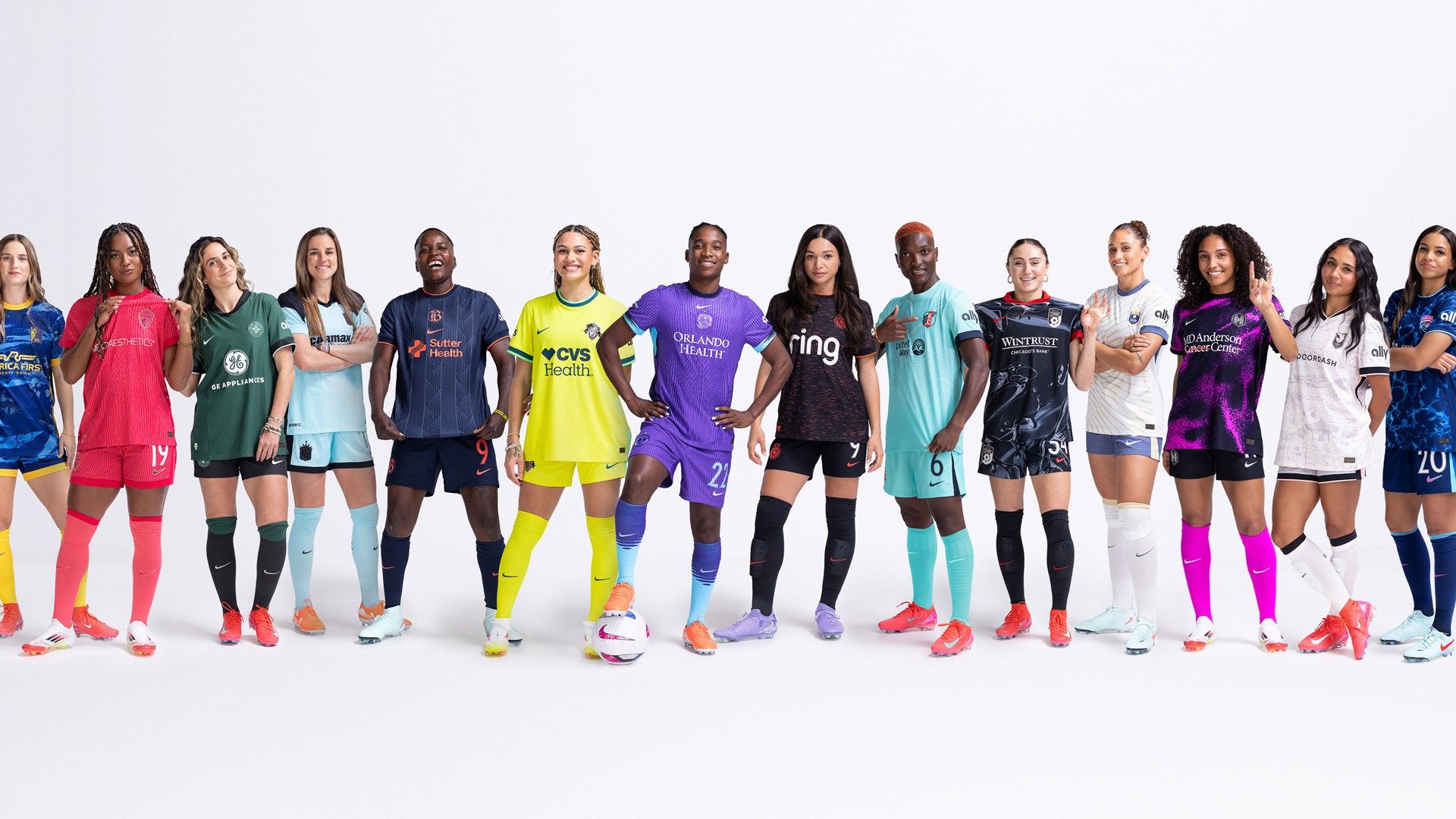Nike kits, NWSL season 2025