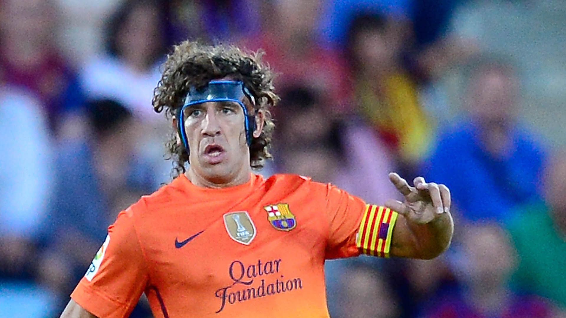 Puyol mask Barcelona